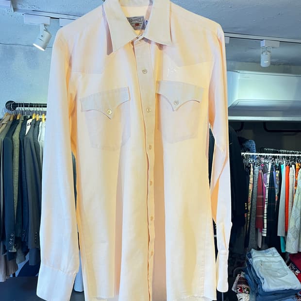 H Bar C 랜치웨어 라이트 피치 웨스턴 셔츠