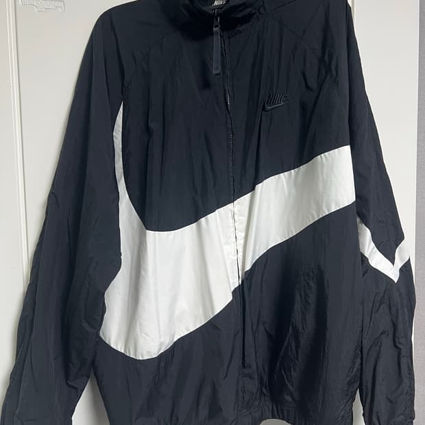 나이키 빅 스우시 바람막이 자켓 L