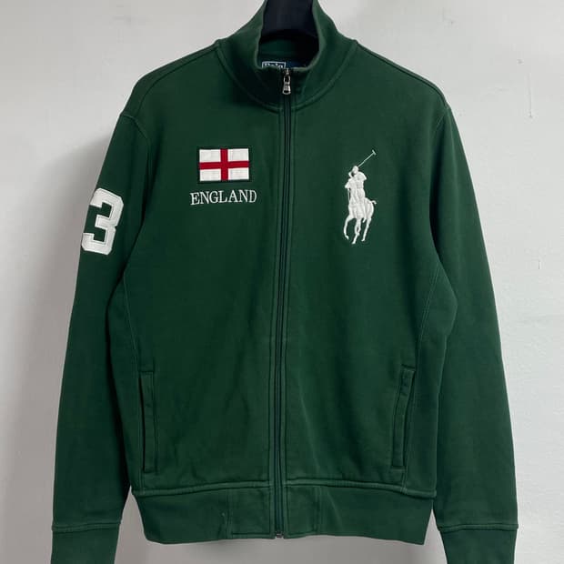 폴로 랄프로렌 빅포니 잉글랜드 코튼 집업자켓 (on.279)