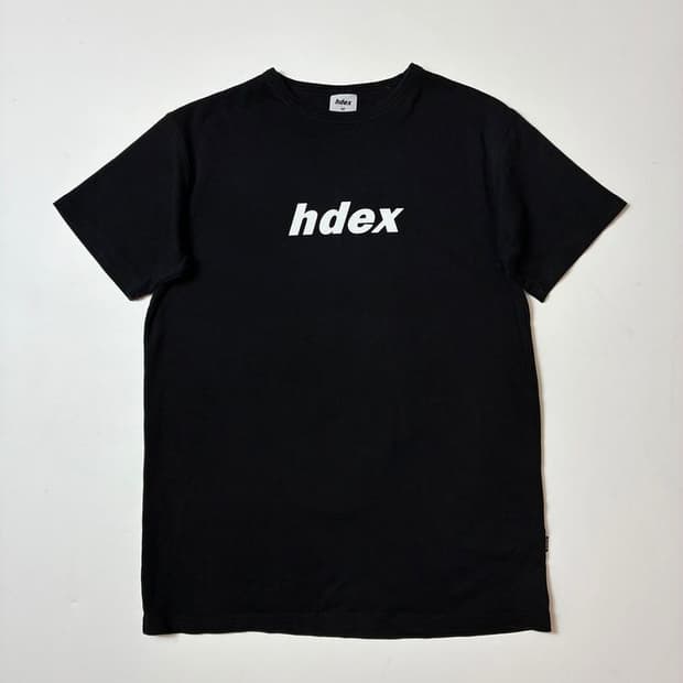 에이치덱스 HDEX 메인로고 머슬핏 코튼 반팔 티셔츠 PN9098