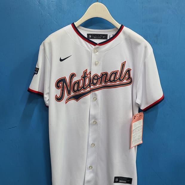 나이키X MLB 워싱턴 내셔널 월드시리즈 챔피온 야구져지유니폼