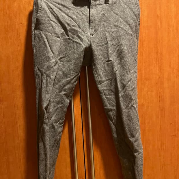 준하시모토 울 리브 팬츠