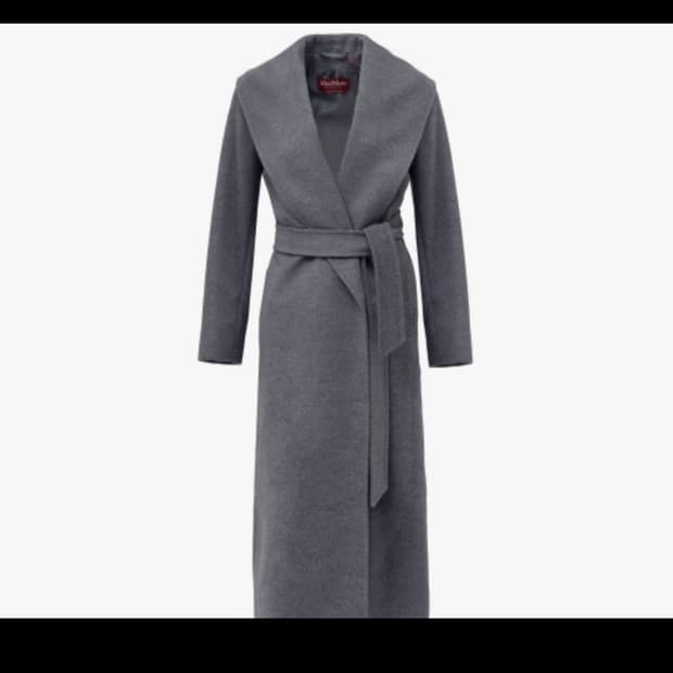 막스마라 LORIANA로리아나 울 숄 코트 