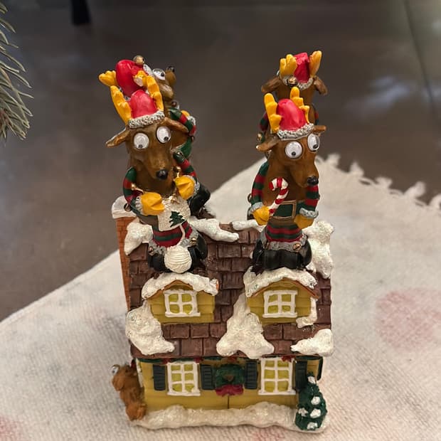 빈티지 크리스마스 버터나이프 set