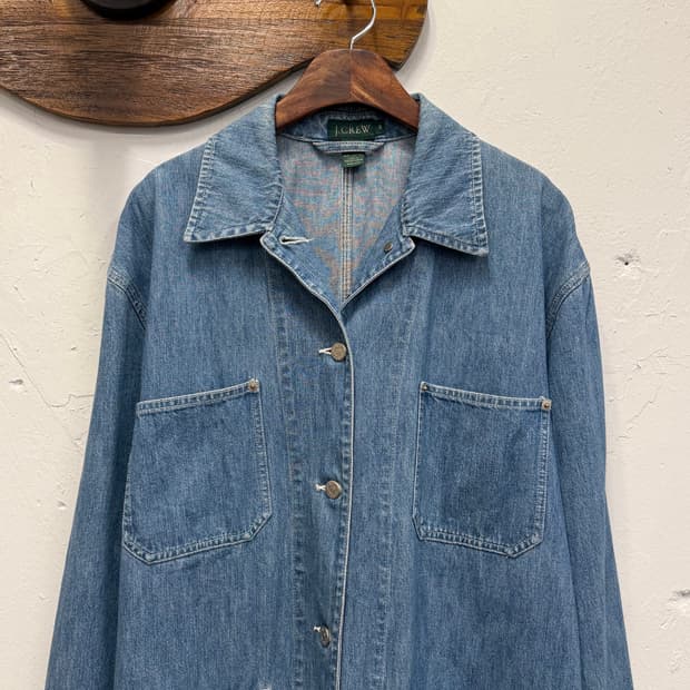 M) J.CREW 제이크루 Denim Chore Jacket