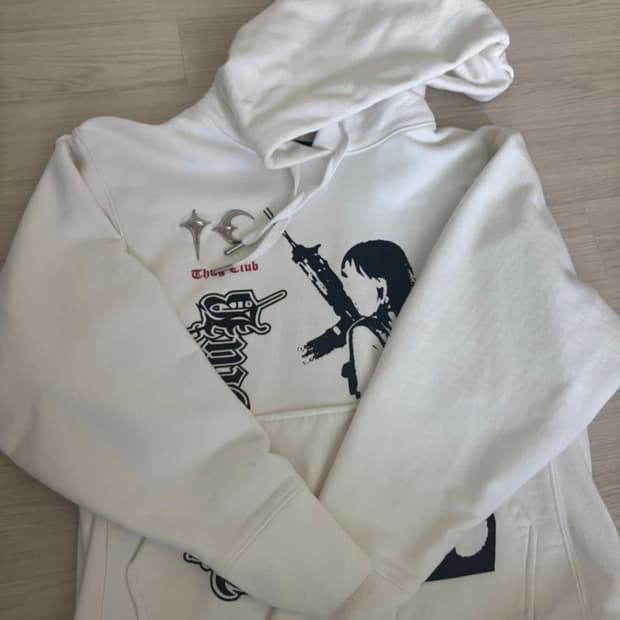 떠그클럽 뿔 후드