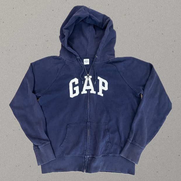 GAP NAVY ZIPUP