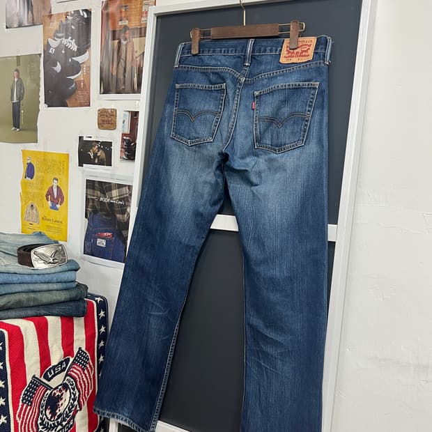 Levis 리바이스 514 스트레이트 데님 팬츠
