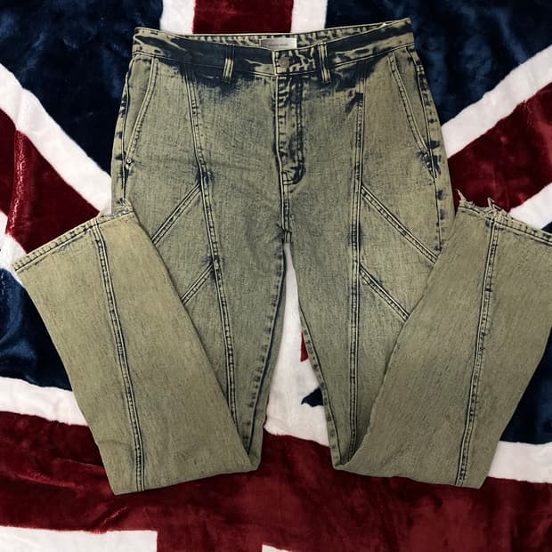 메종미네드 워싱 데님 팬츠 50 (34호리)