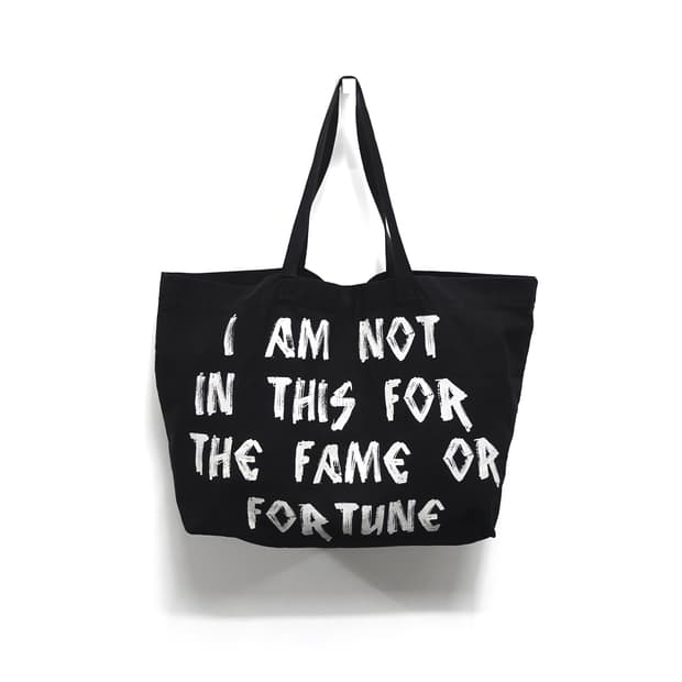 Y3 요지야마모토 페인트 레터 토트백 