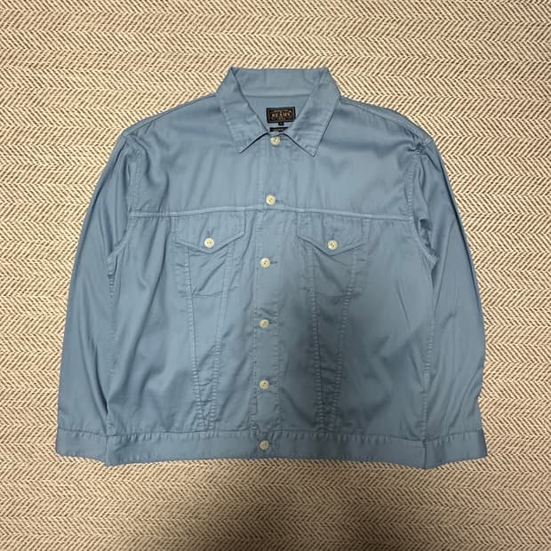 BEAMS PLUS cotton shirt jacket