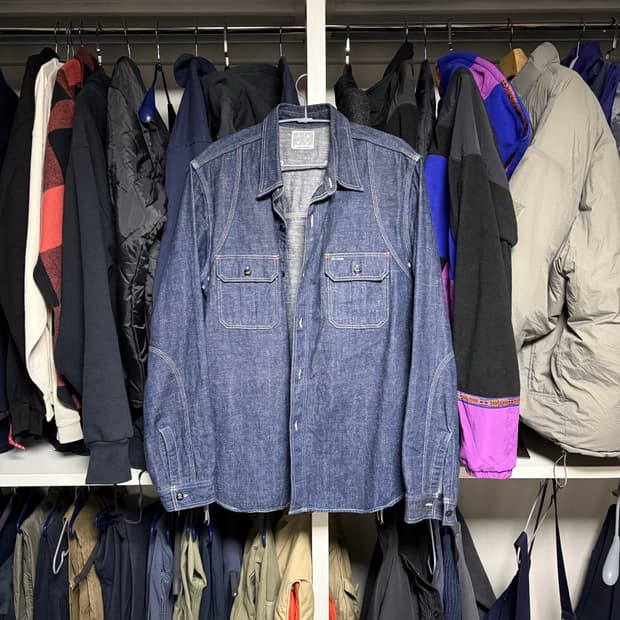 리얼맥코이 셔츠 논세탁