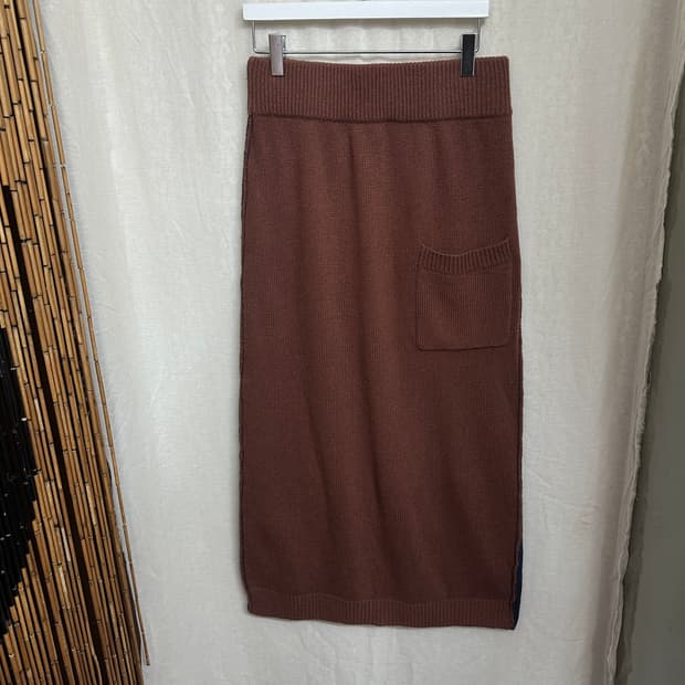 radiate 니트 울 스커트