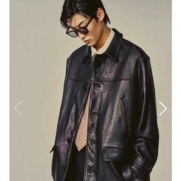 아트 이프 액츠 레더 카코트