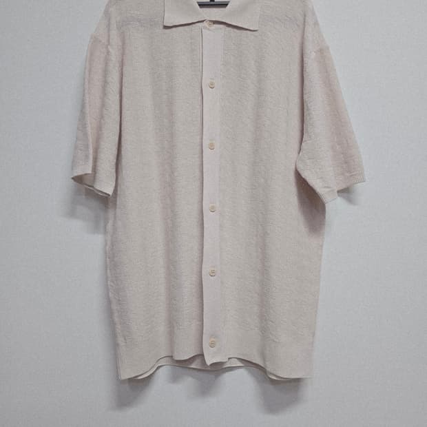 맨온더분 니트 반팔 가디건