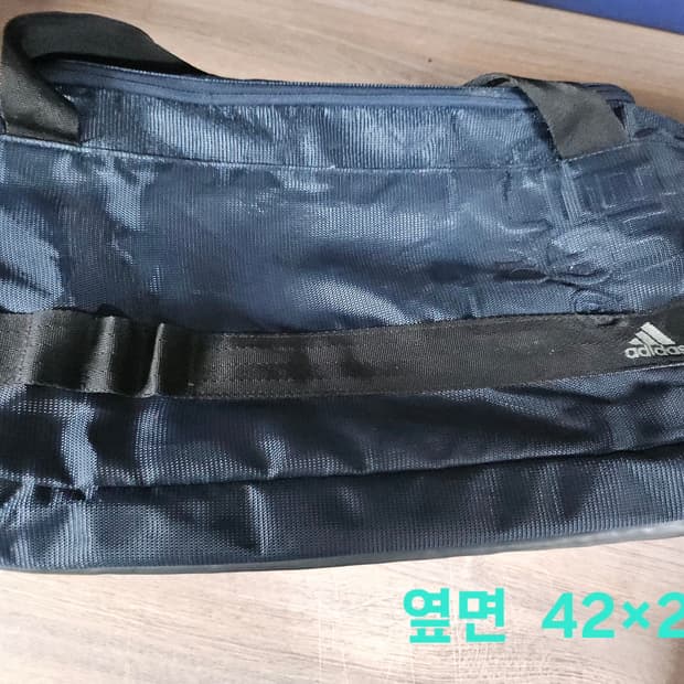 아디다스 네이비 스포츠 더플백 42x23