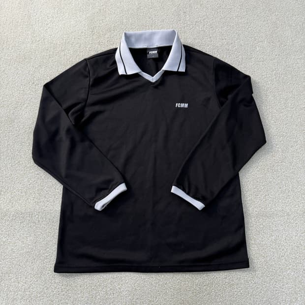 [L] FCMM 오픈카라 져지 긴팔 폴라티 0108T1