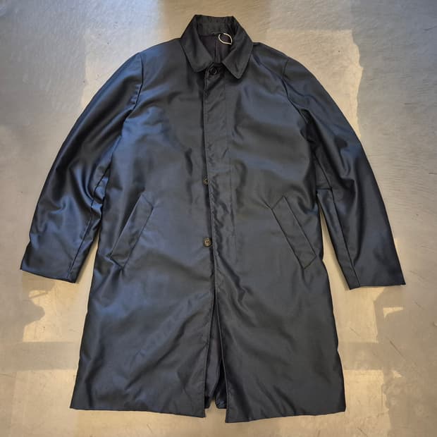 90s HELMUT LANG 하드나일론쉘 맥 코트