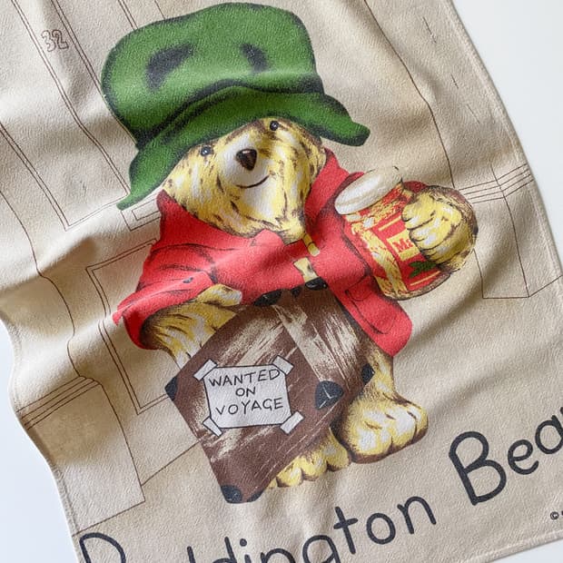 유럽 빈티지 패브릭 (Paddington Bear)