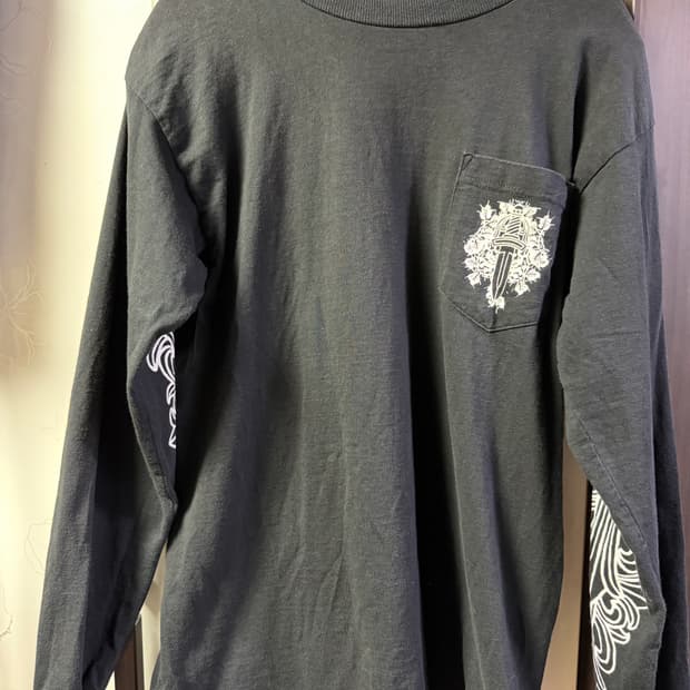 90's 크롬하츠 바인대거 플로랄 롱슬리브