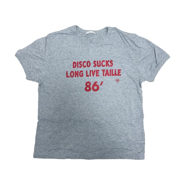 타일레 반팔 T 그레이