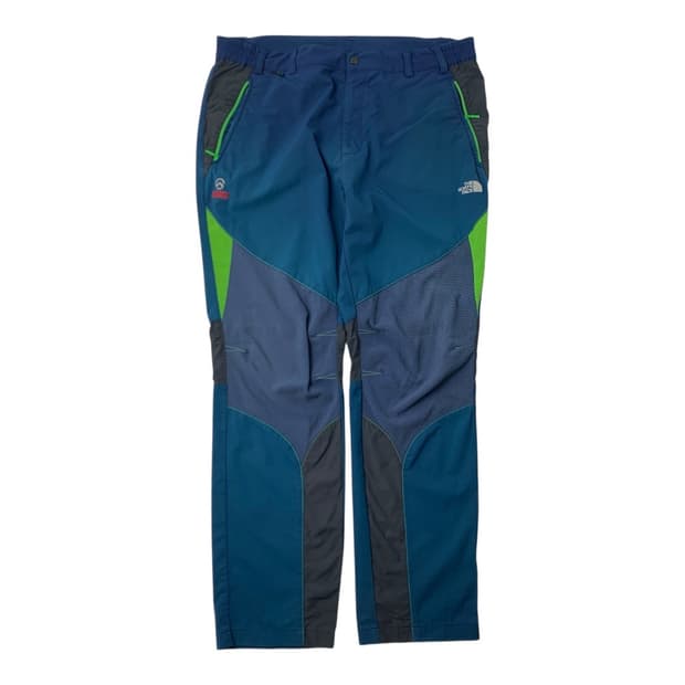 [중고] 노스페이스 Summit 얇은 등산 바지 블루