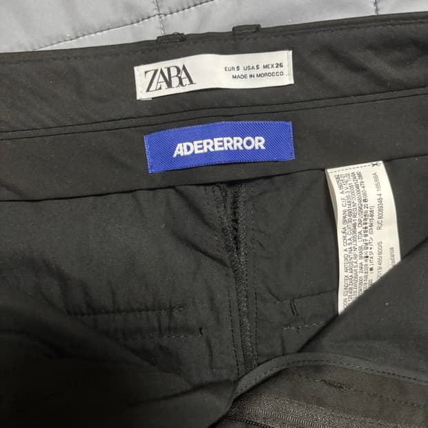 자라 아더에러 테이퍼드 슬랙스 s