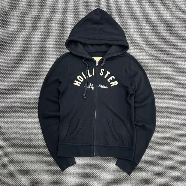 홀리스터 네이비 후드집업