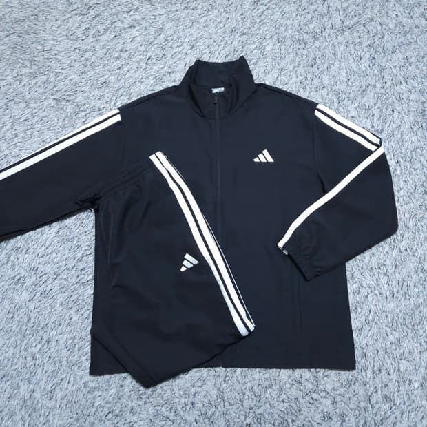 아디다스) 2XL 남자 우븐 트랙탑팬츠 세트 / 왕눈이샵