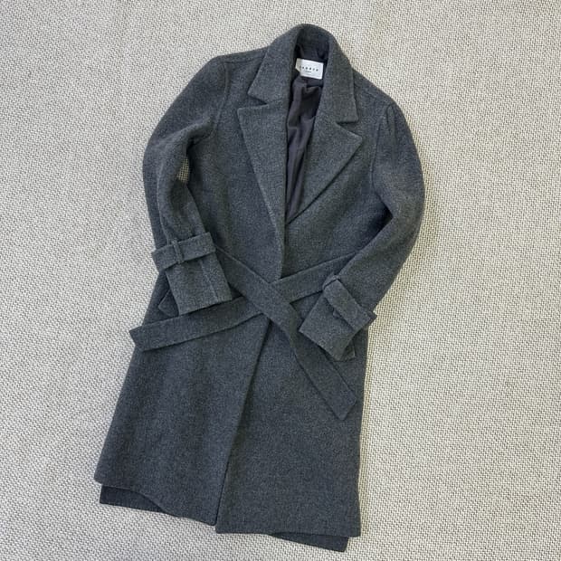 96 산드로 울 코트 0330D