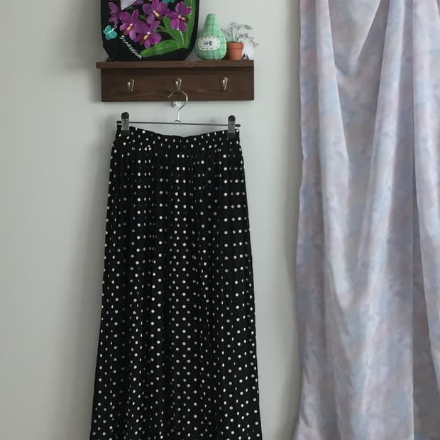 도트 스커트