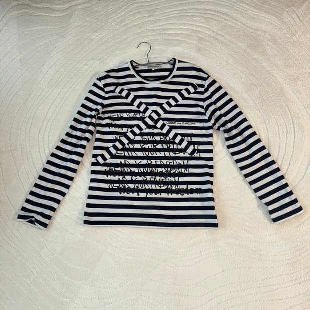 [정품/상태 좋음] 꼼데가르송 긴팔