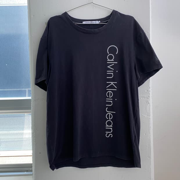 (2XL) 캘빈클라인진 반팔 티셔츠