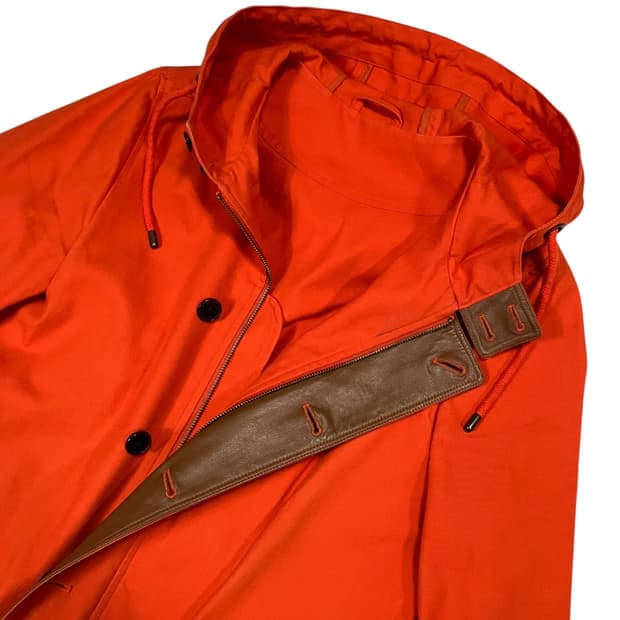 라코스테 오렌지 후드 자켓 48