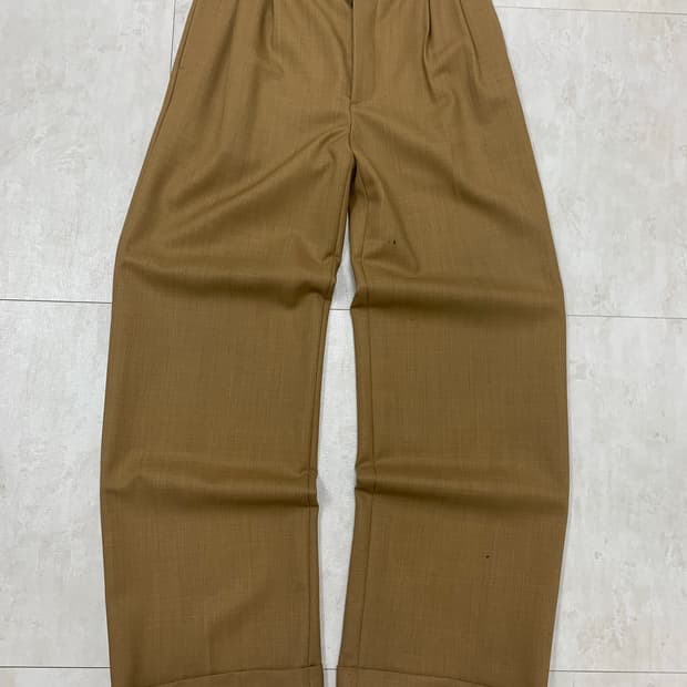 Msgm 베이지 코튼 팬츠 #351