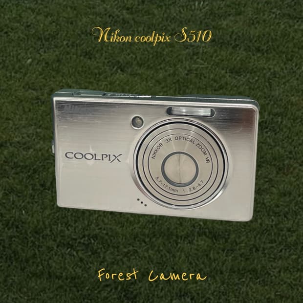 니콘 쿨픽스 s510 디지털카메라 빈티지디카 캠코더
