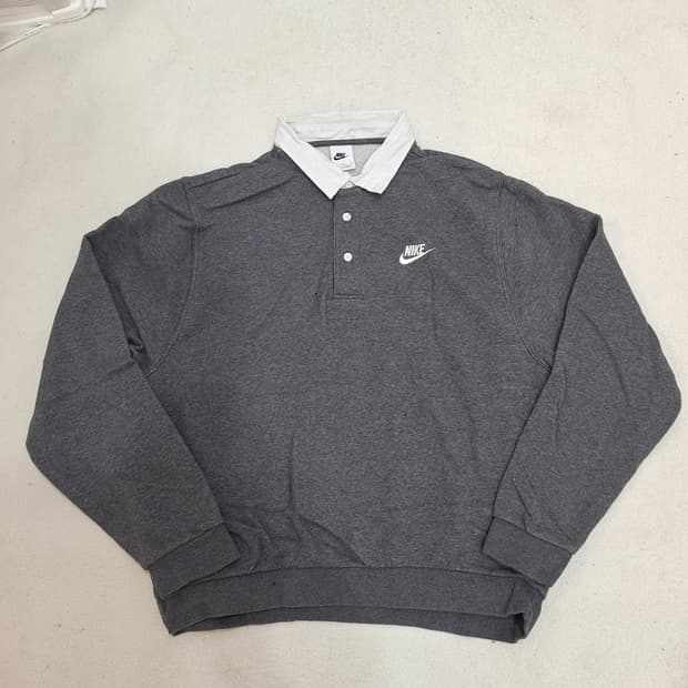 나이키  기모카라맨투맨XL