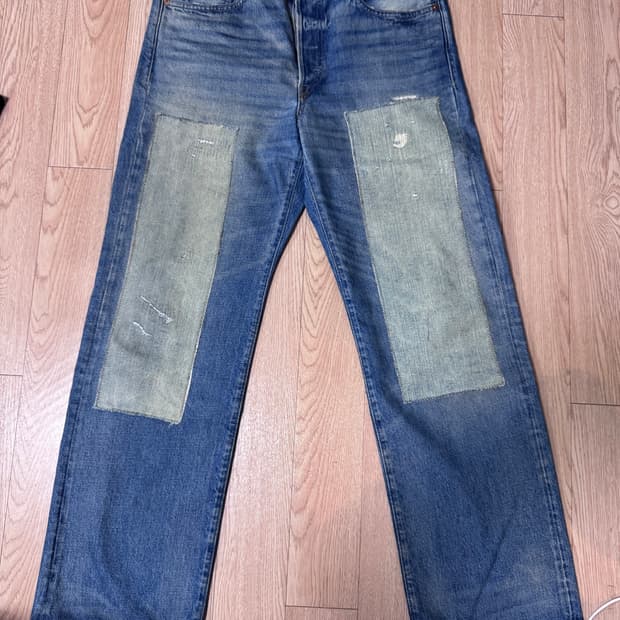 RRL 더블알엘 빈티지파이브포켓 미드랜드 32x32 데님