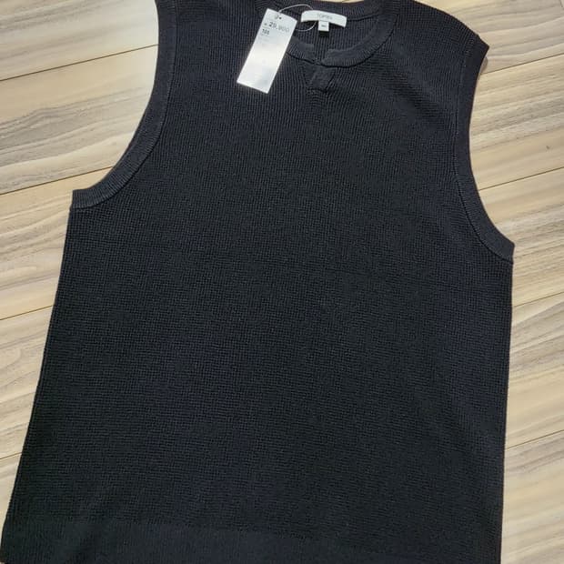 탑텐쪼끼니트베스트105사이즈블랙