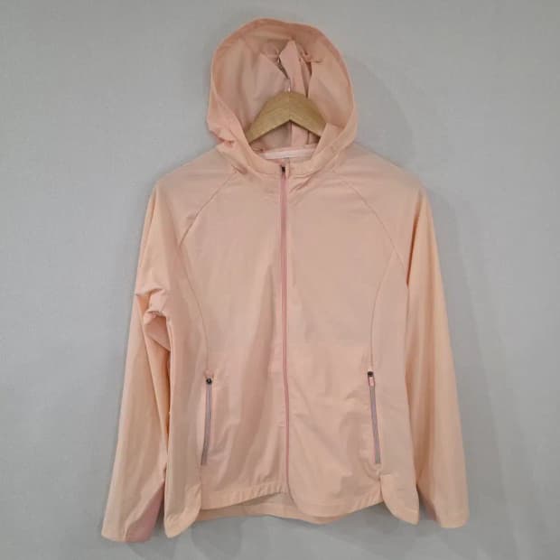 콜핑 피치색 바람막이 자켓 XL