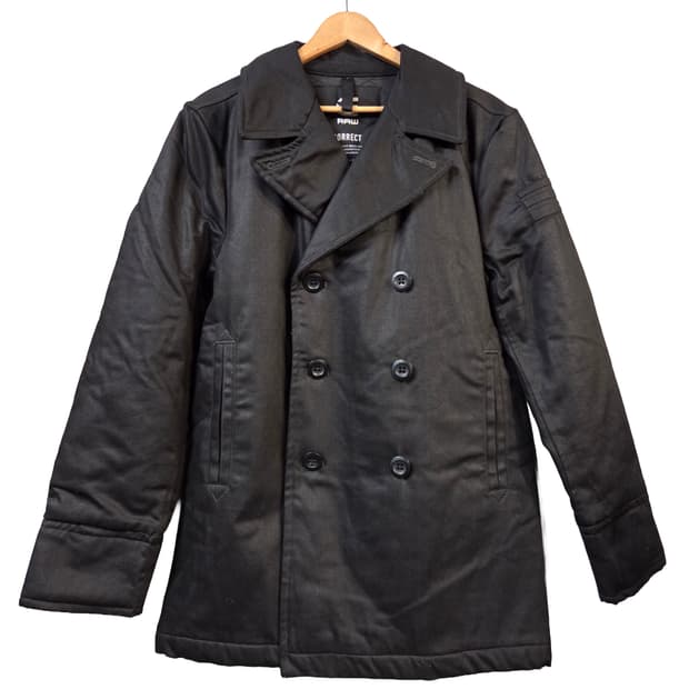 G-Star RAW 더블 브레스트 블랙 코트(M)