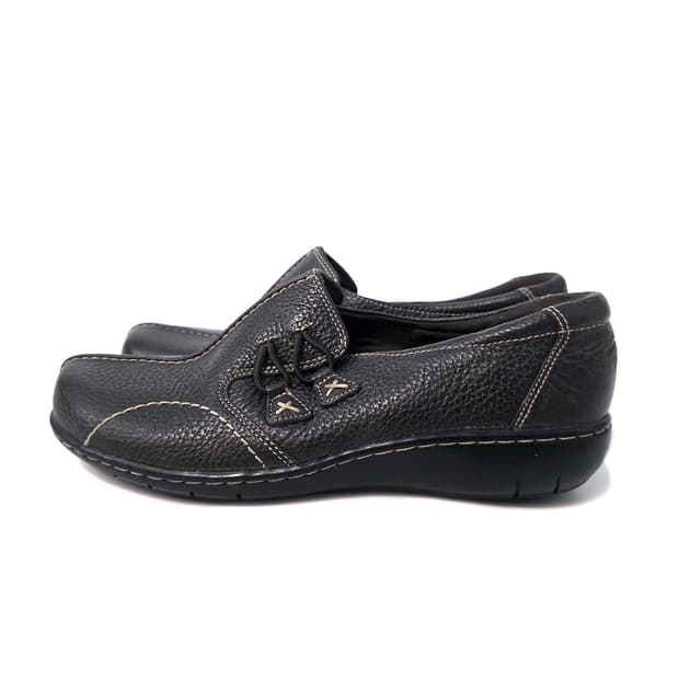 [US7.5] 클락스 애쉬랜드 코브 슬립온 다크 브라운