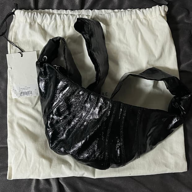 르메르 코티드 린넨 범백 블랙 스몰