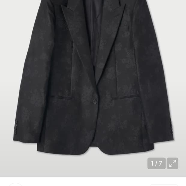 48) 22SS 슬림핏 싱글 브레스티드 재킷 블레이저
