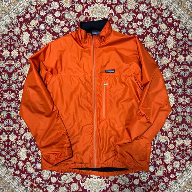 파타고니아 쉘 립스탑 바람막이 자켓 오렌지