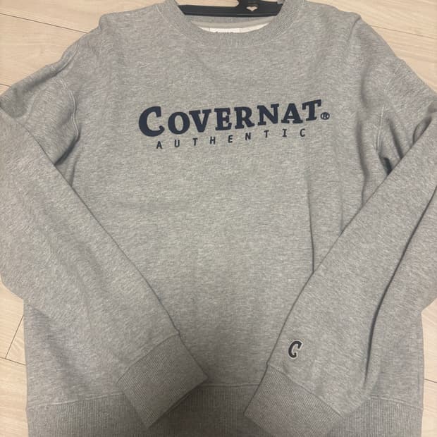 커버낫 맨투맨 그레이