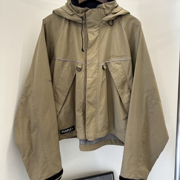 ALLTMOR 나일론 윈드 브레이커 (loose fit)