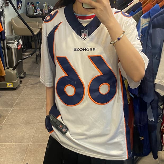 [NO.9] NFL 풋볼 져지 반팔티 화이트
