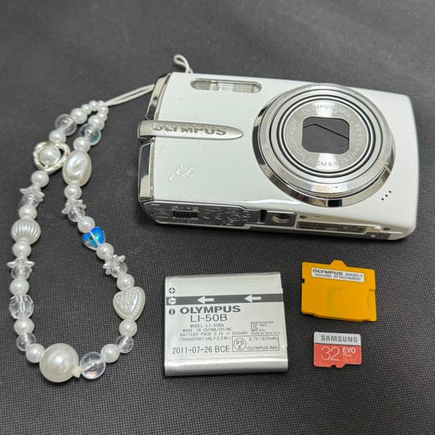 올림푸스 뮤 1020 화이트