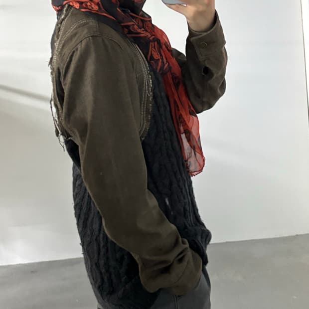 알렉산더 맥퀸 스컬 스카프